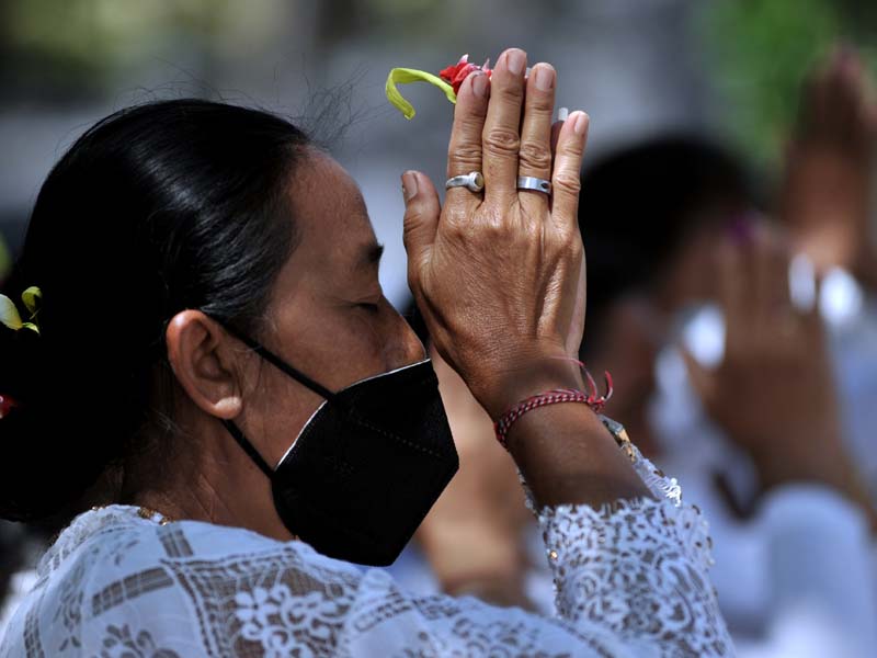 Ritual memohon Pandemi Covid-19 Berakhir 