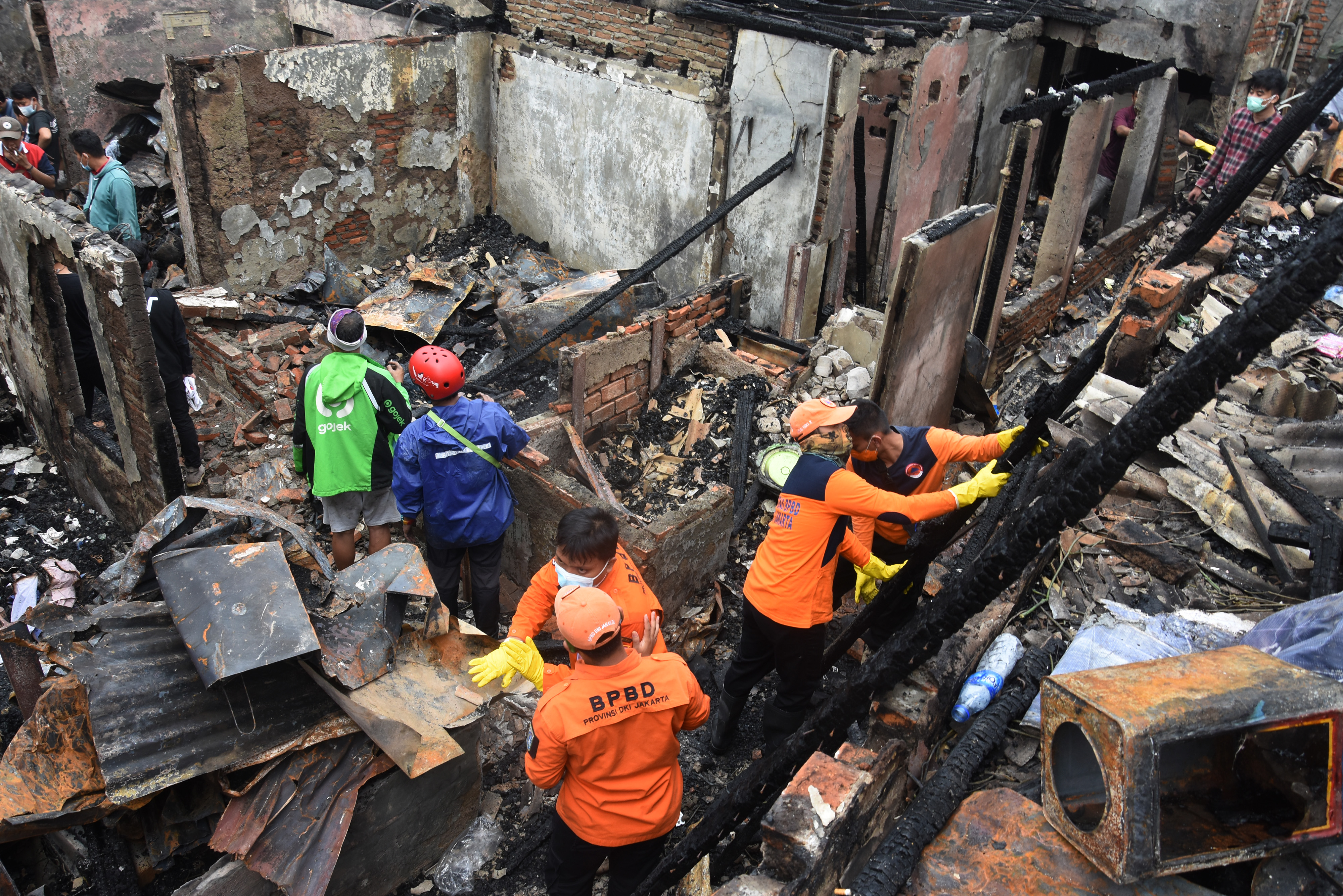 Pascakebakaran di Grogol Petamburan