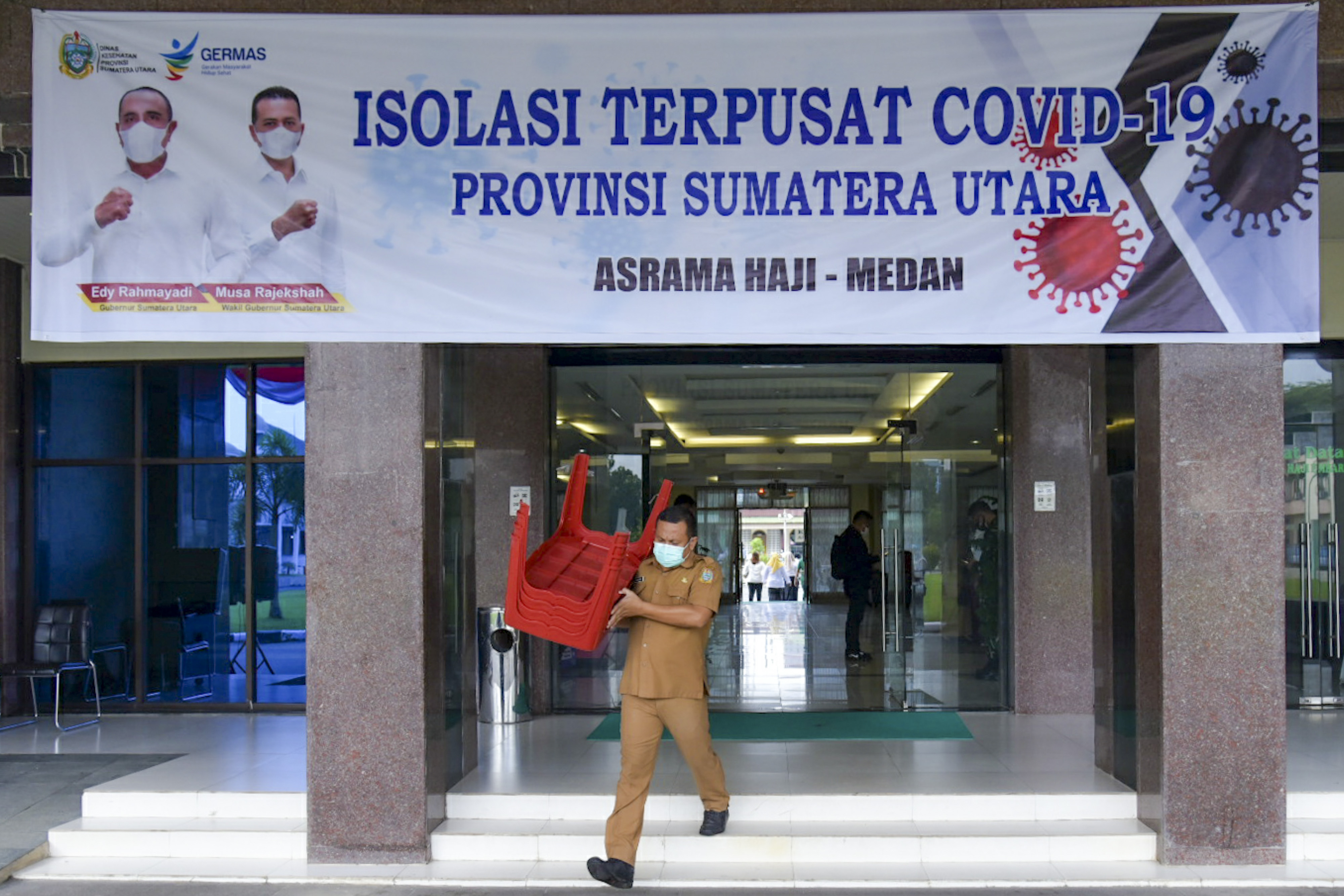 Asrama Haji Medan untuk Isolasi Terpusat Pasien Covid-19