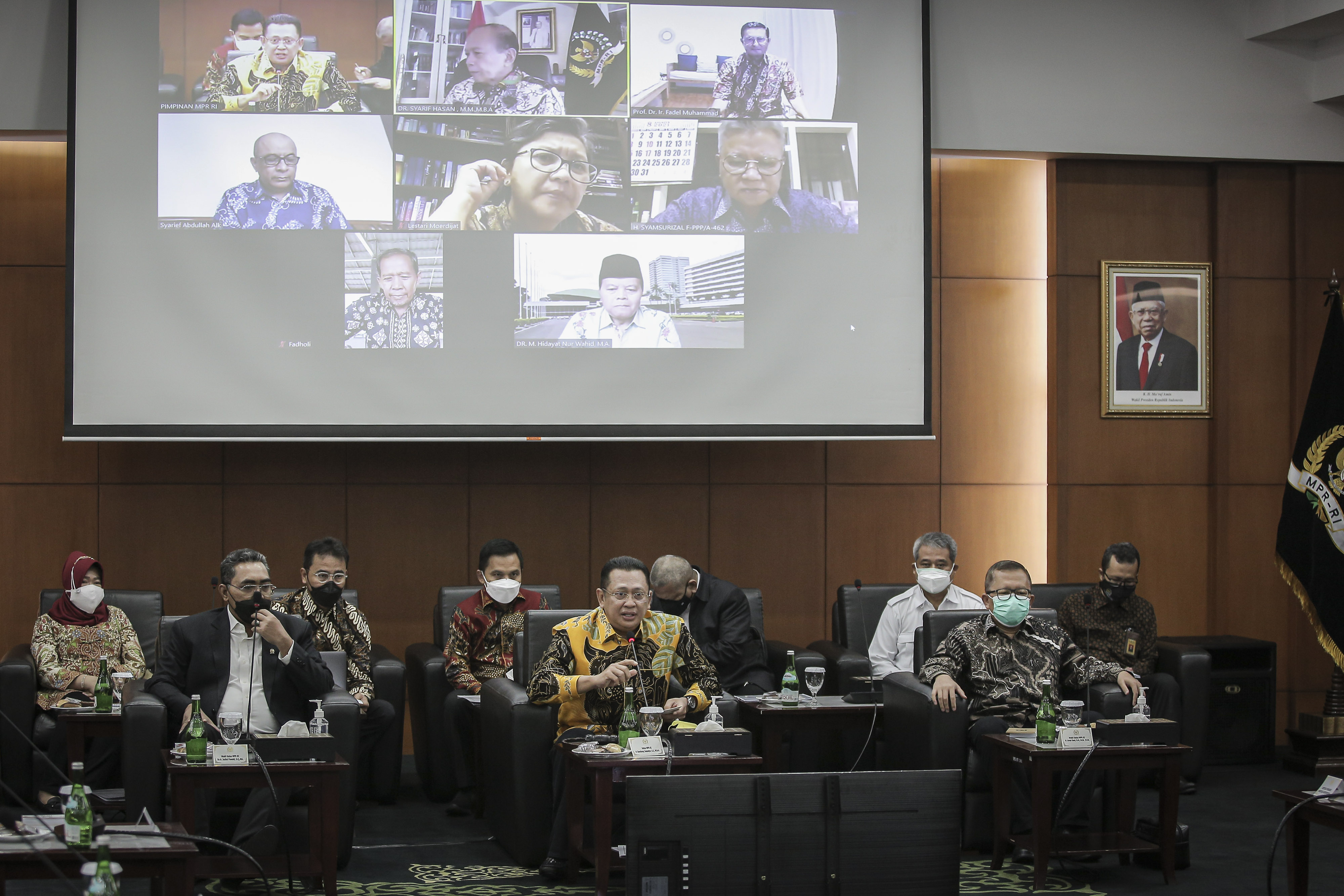 Rapat Gabungan Pimpinan MPR