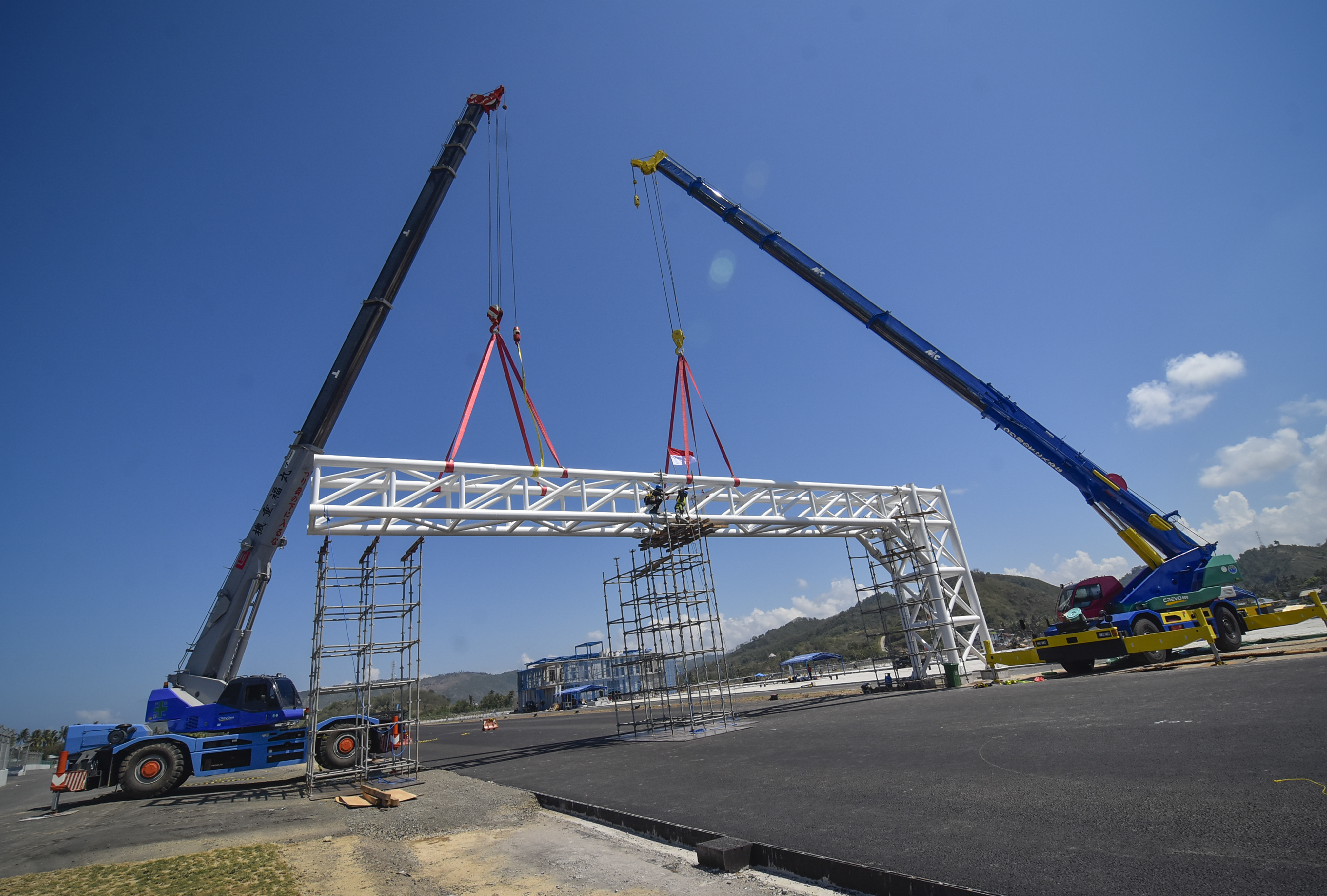 Progres Pembangunan Sirkuit Mandalika Lombok