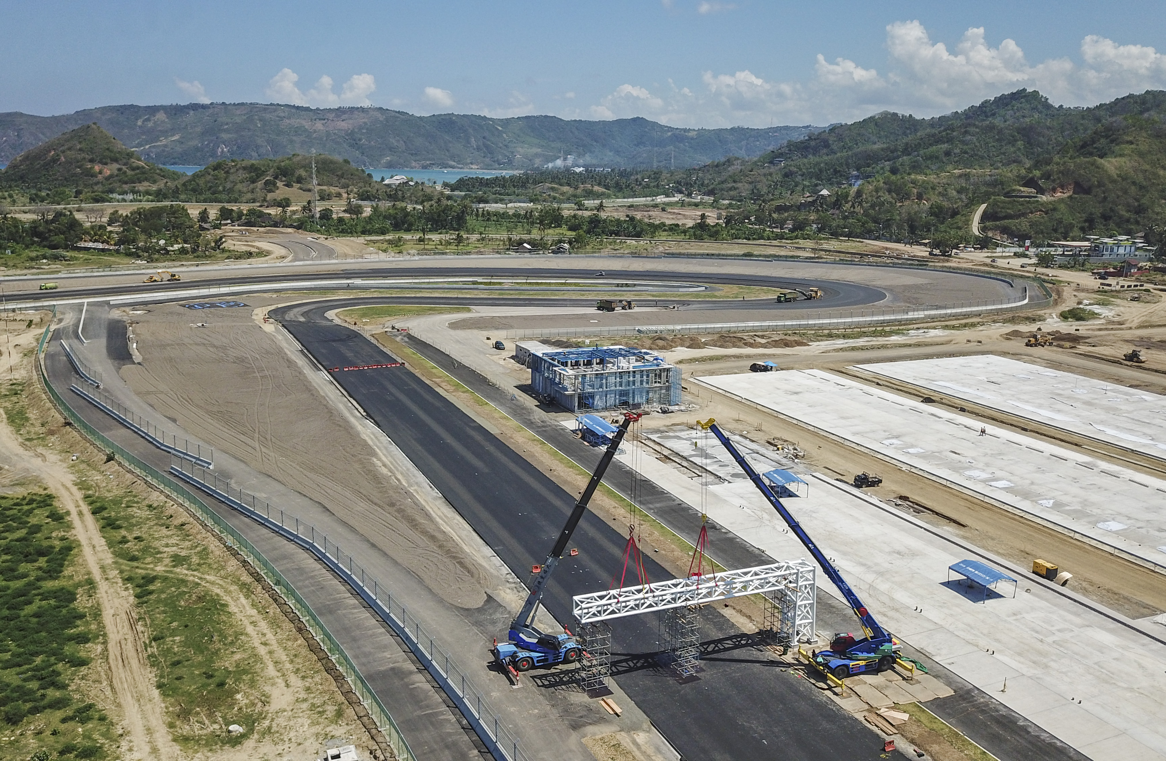 Progres Pembangunan Sirkuit Mandalika Lombok