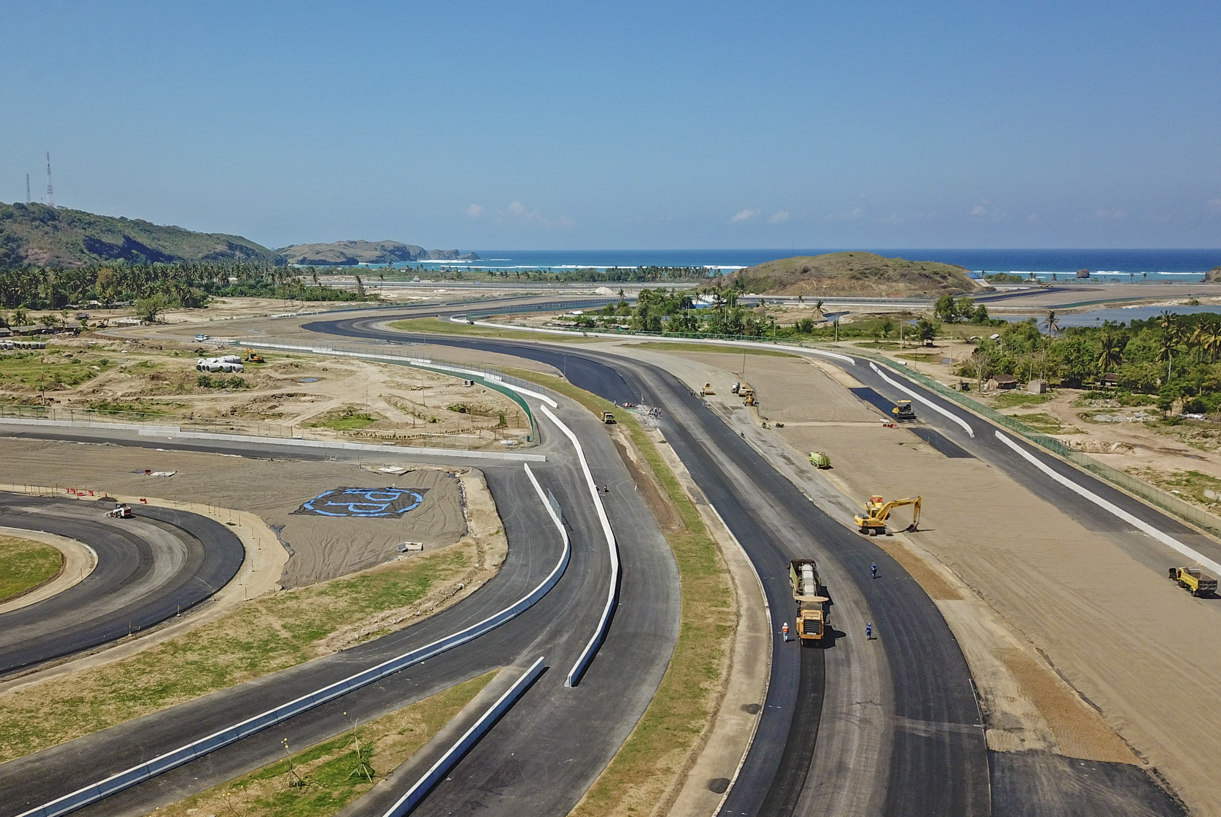 Progres Pembangunan Sirkuit Mandalika Lombok