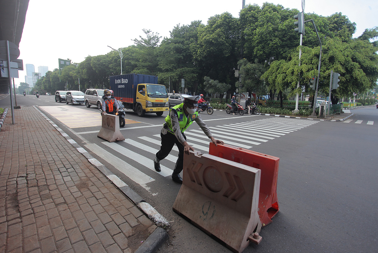 100 Titik Penyekatan PPKM Dihapus