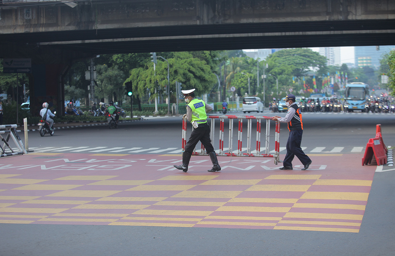 100 Titik Penyekatan PPKM Dihapus