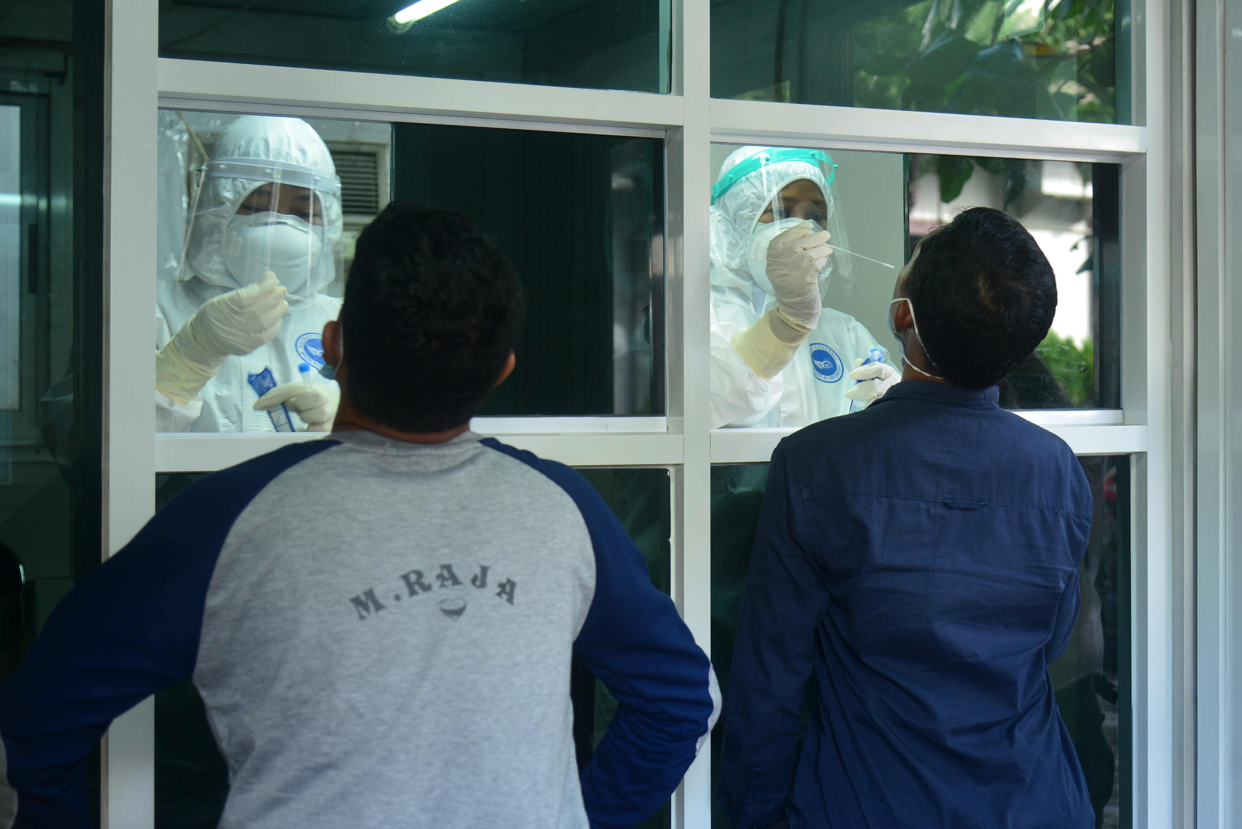 Antre Swab Antigen di Labkesda Aceh