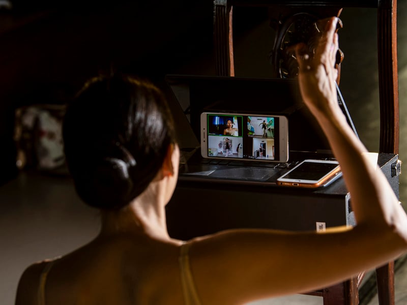 Berlatih Balet Secara Daring