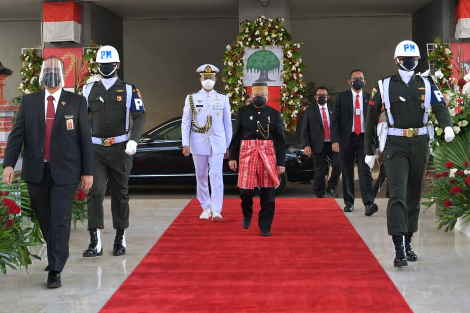 Presiden dan Wakil Presiden Menghadiri Sidang Tahunan MPR