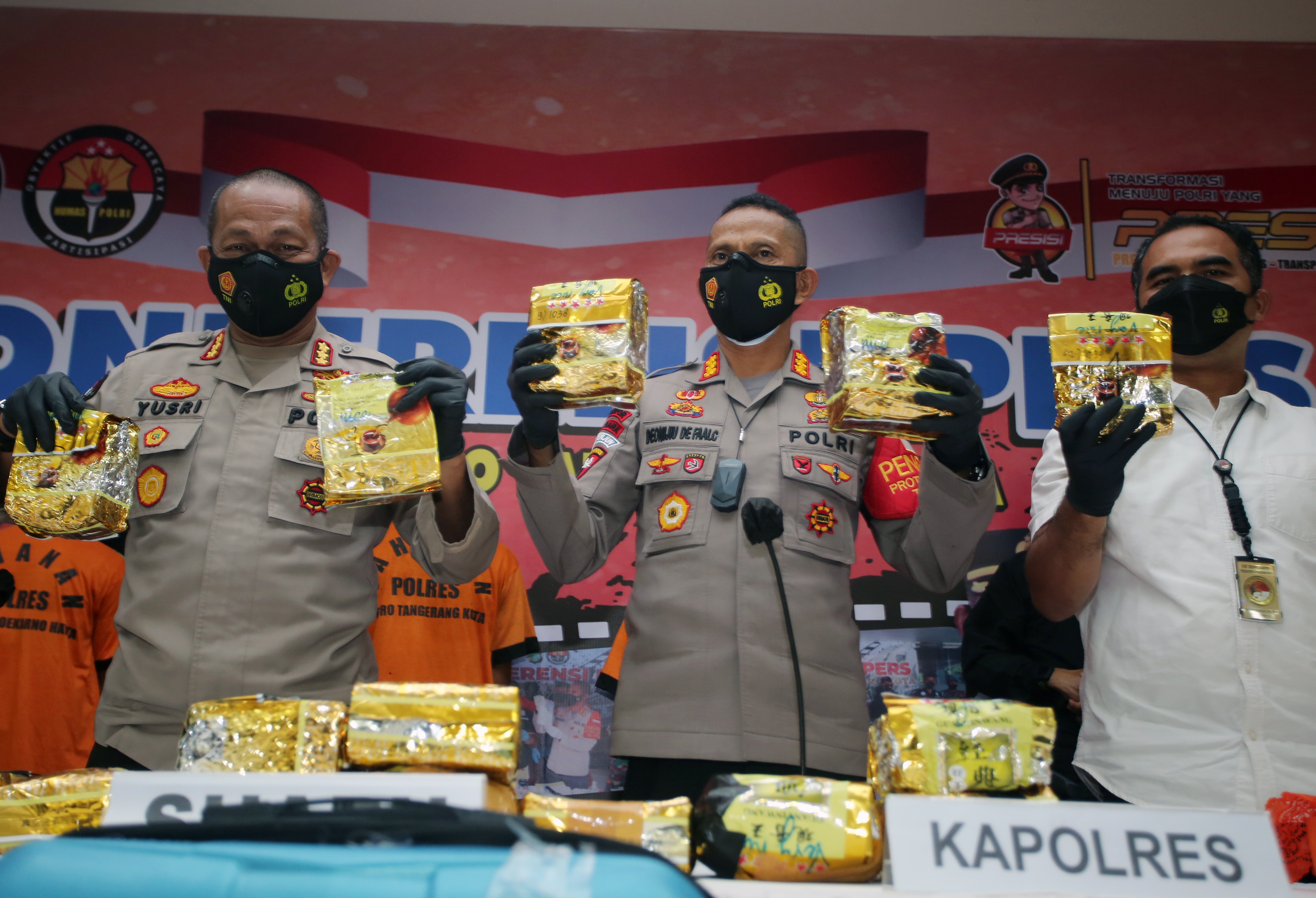 Penggagalan Penyelundupan Sabu Jaringan Internasional