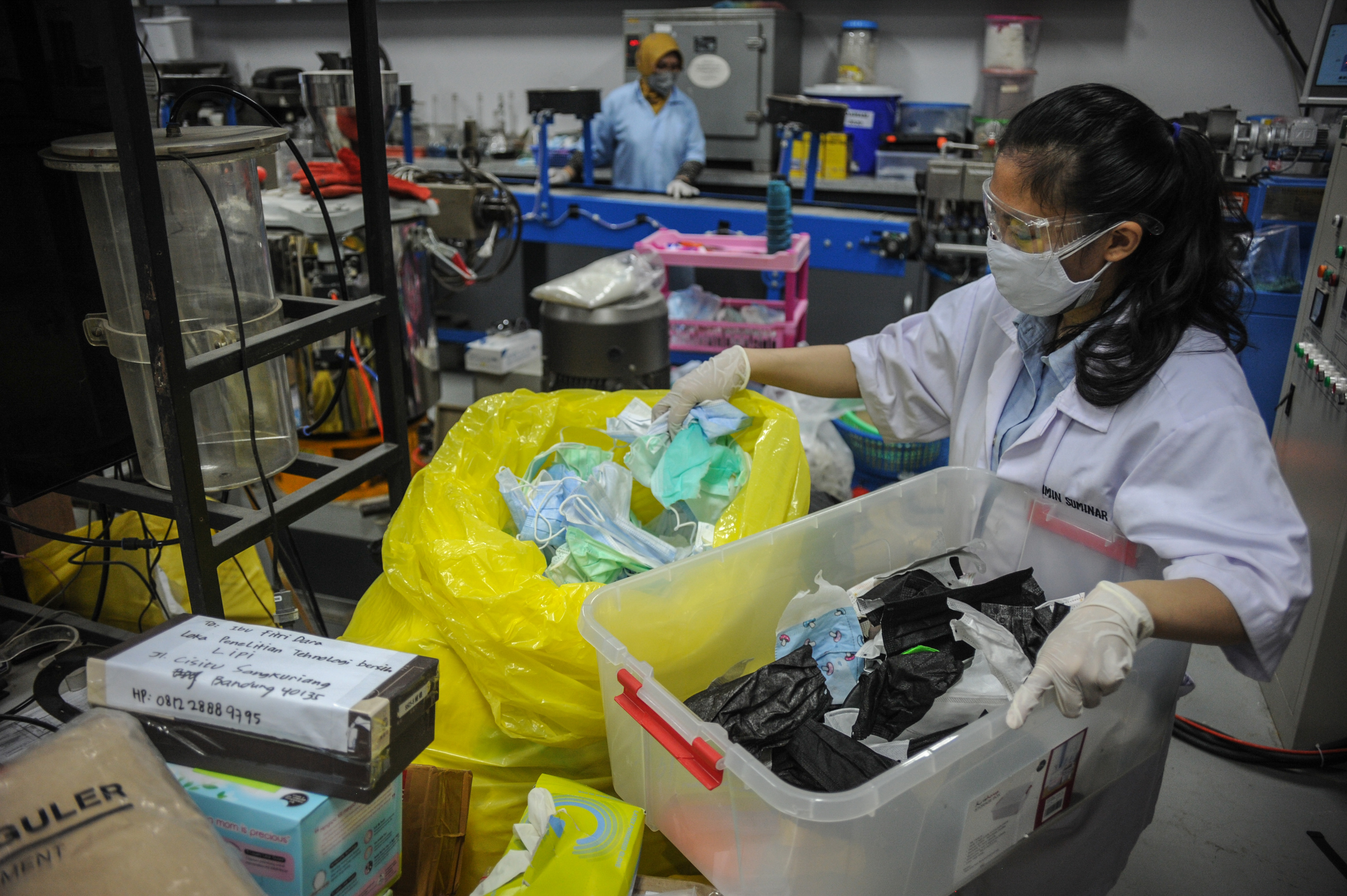 Teknologi Pengolahan Limbah Masker