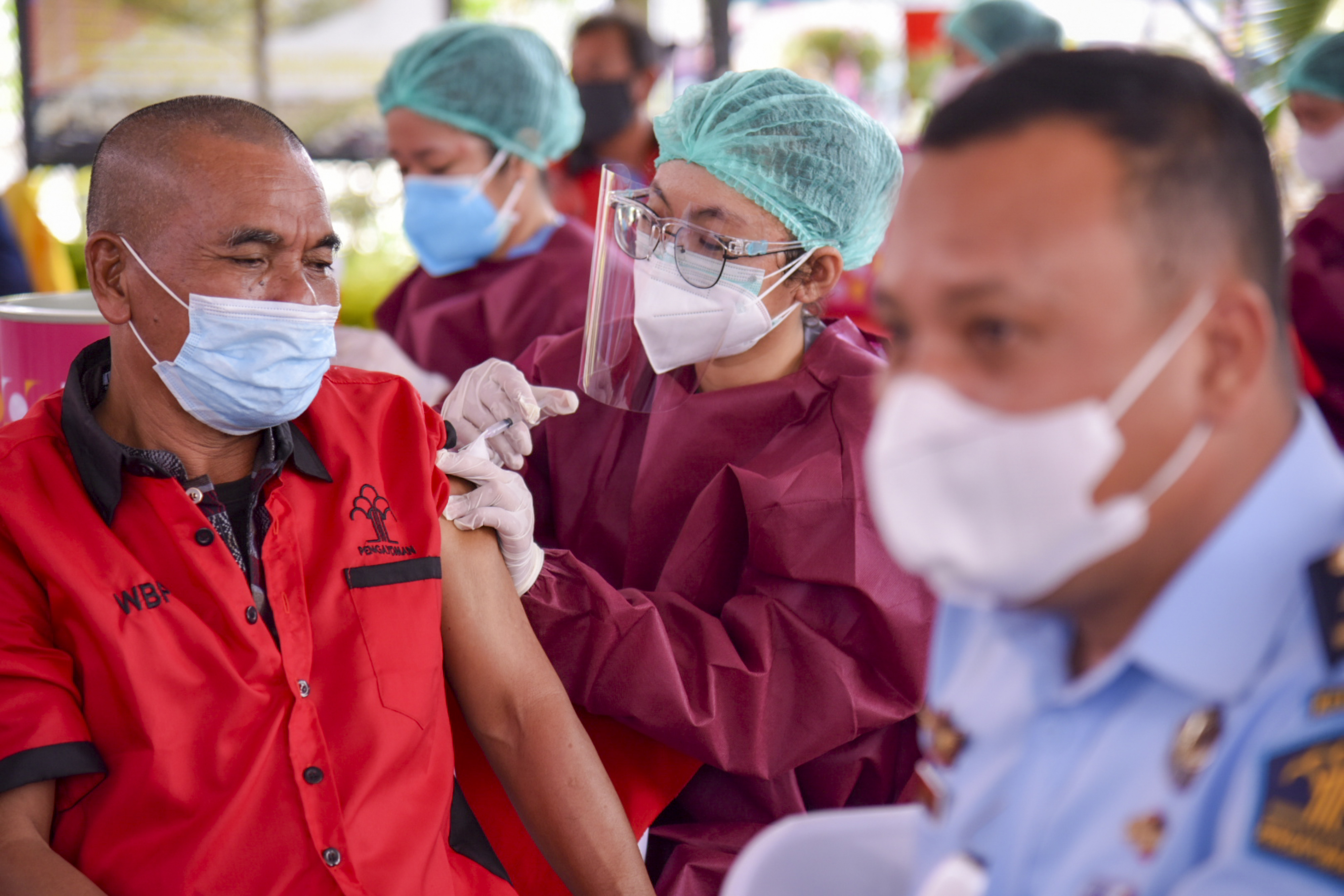 Vaksinasi Covid-19 Bagi Warga Binaan di Medan