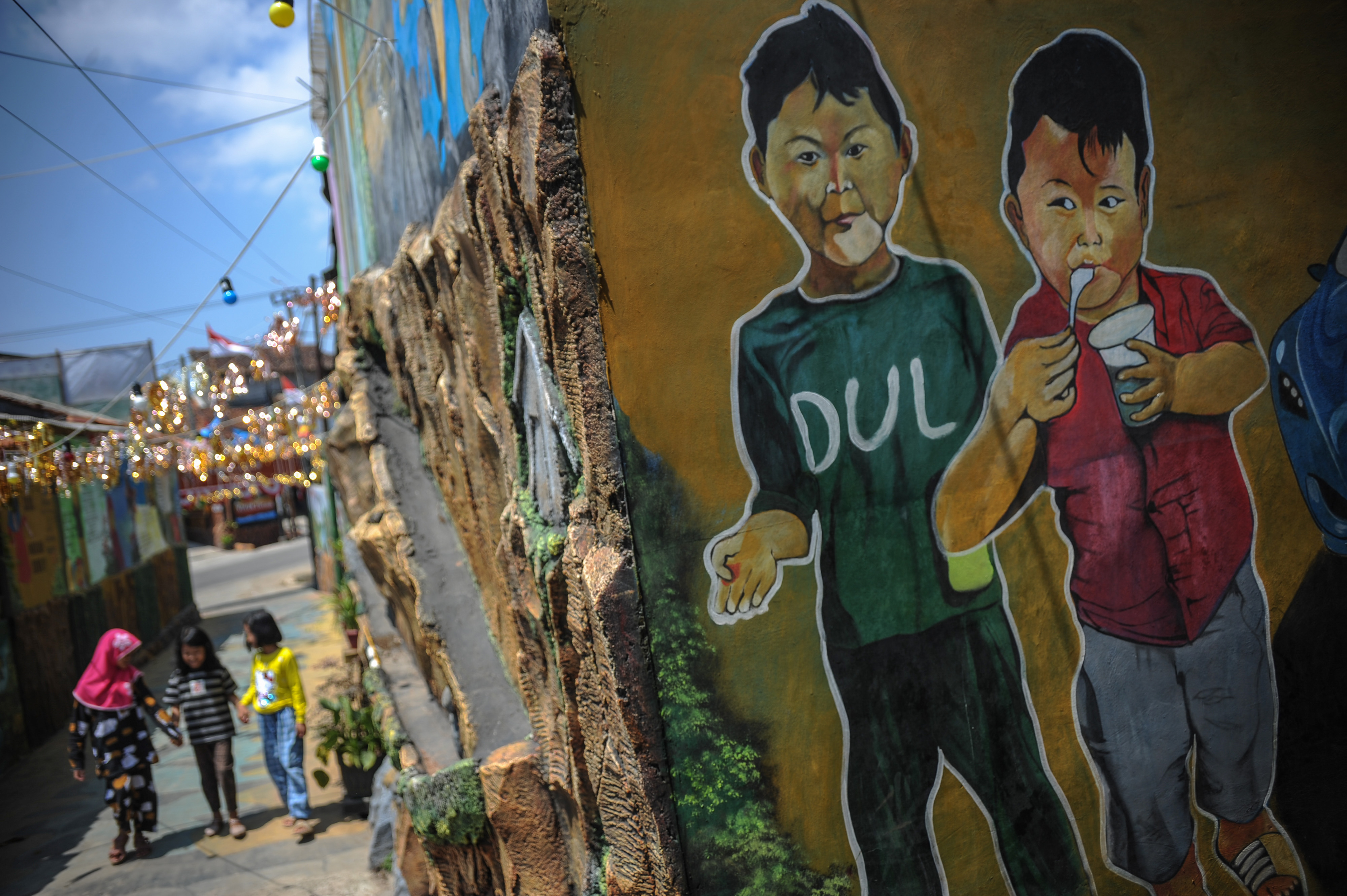 Kampung Mural Religi di Kabupaten Bandung