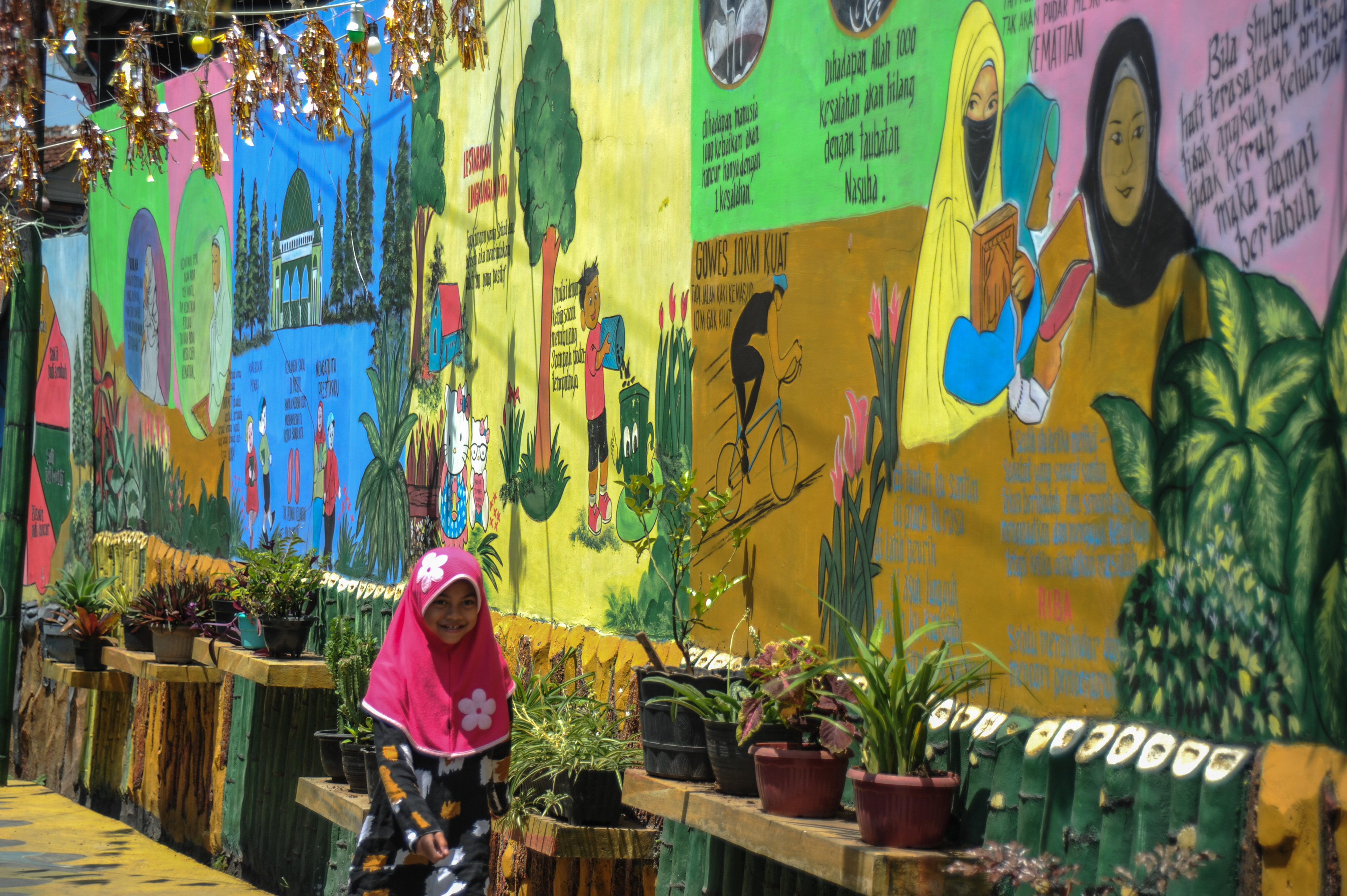 Kampung Mural Religi di Kabupaten Bandung