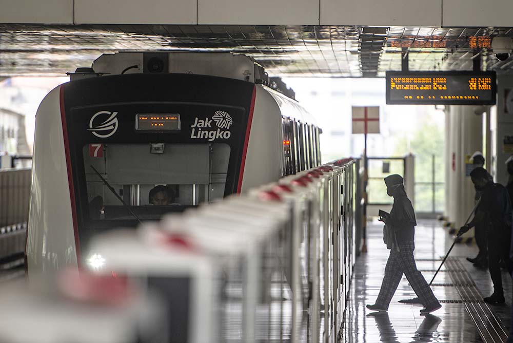Operasional LRT Jakarta