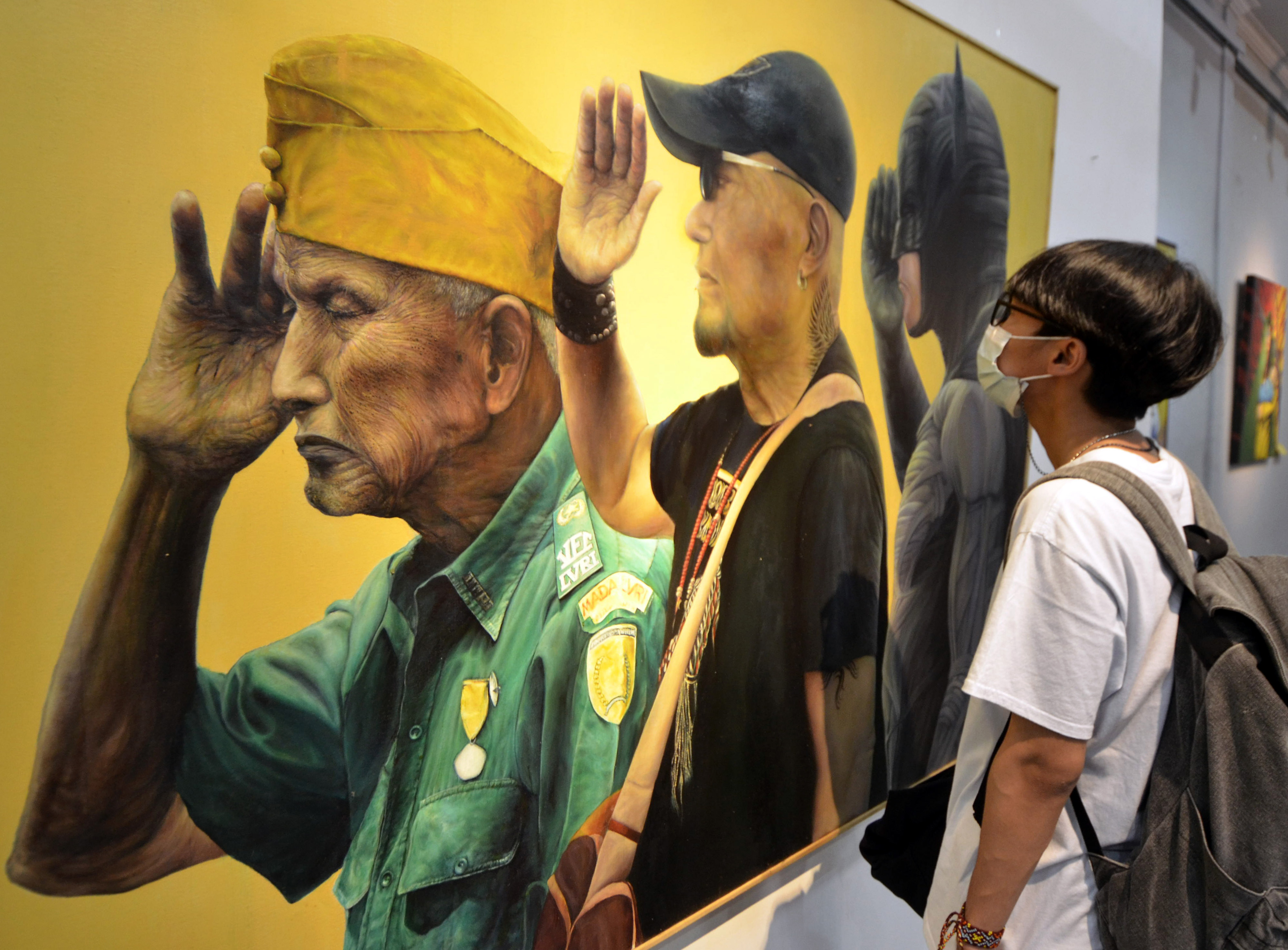 Pameran Lukisan Solidaritas Kebangsaan di Lampung