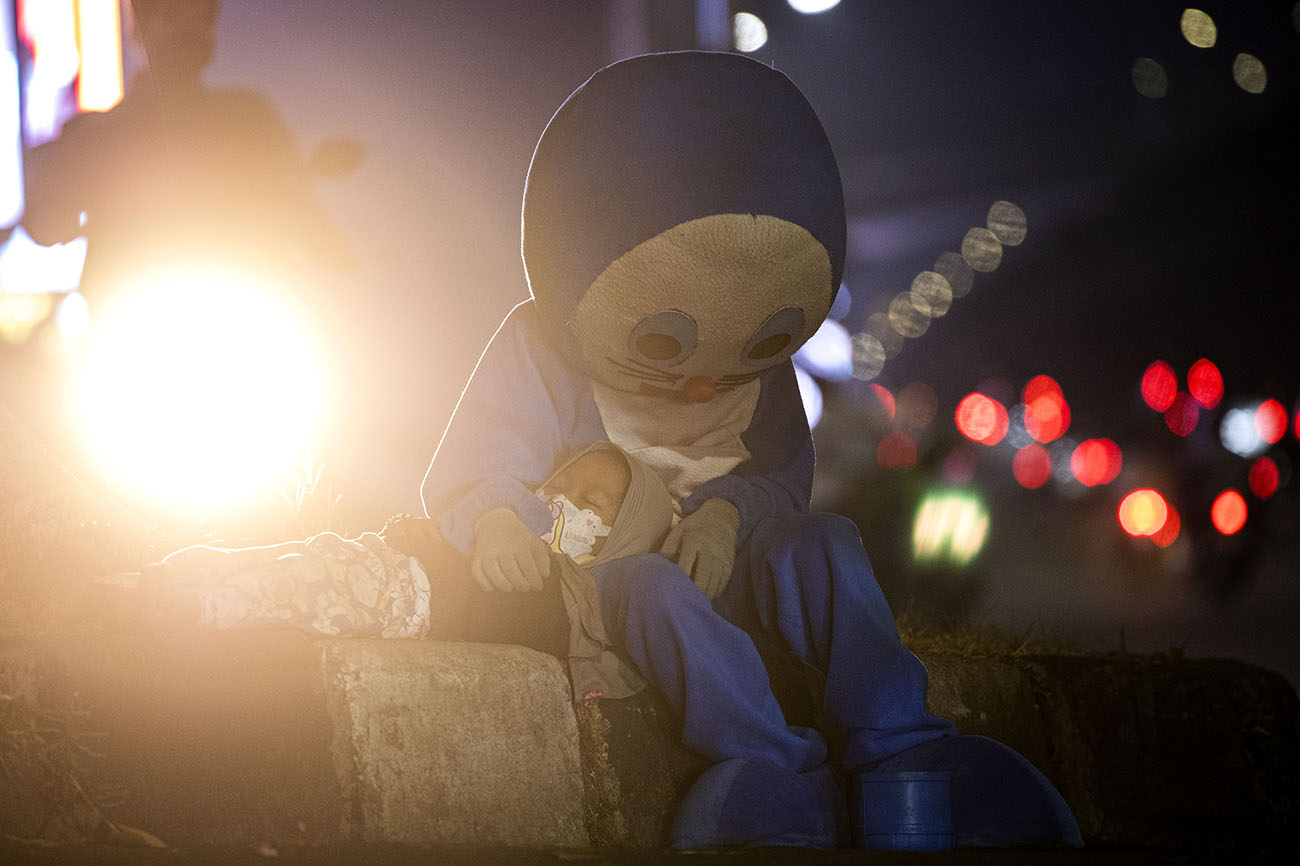 Pengamen Badut Jakarta