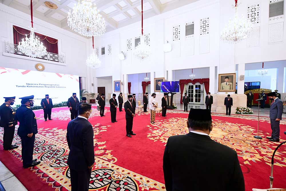 Upacara Penganugerahan Tanda Kehormatan