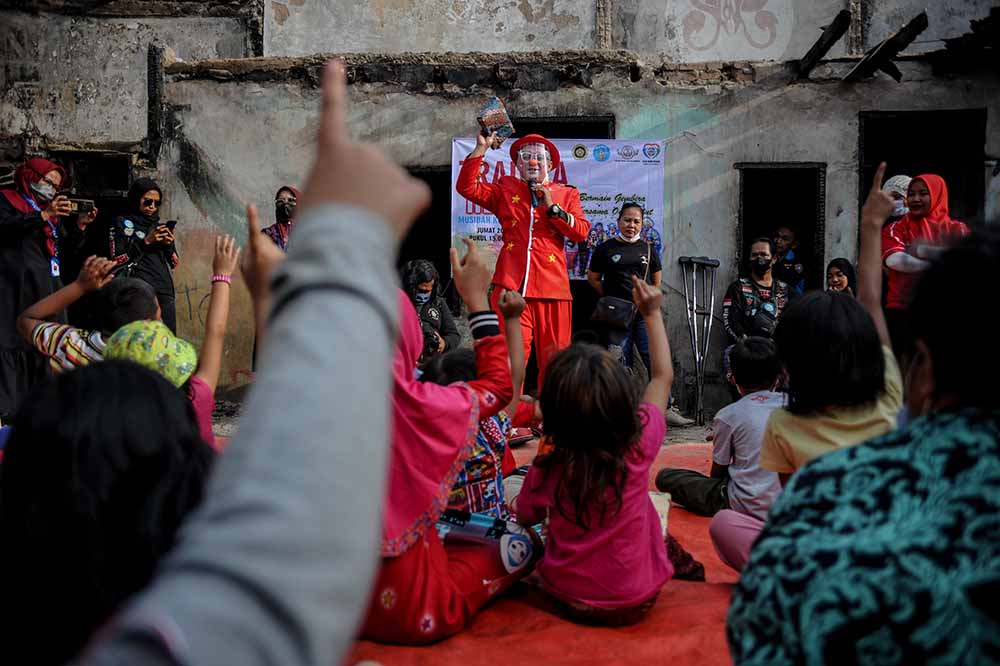 Trauma Healing Terhadap Anak-Anak Korban Kebakaran