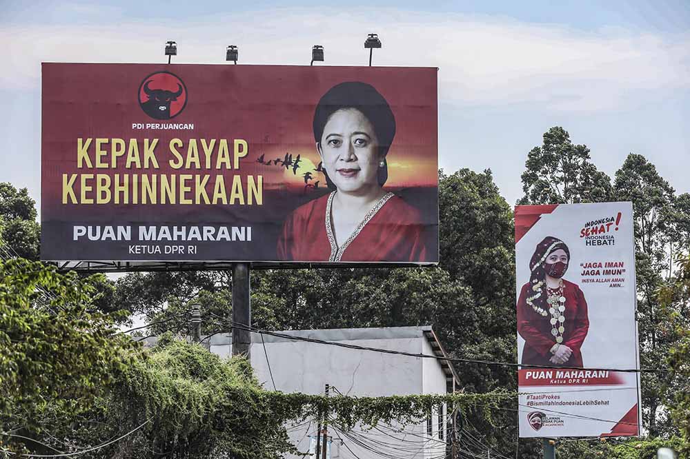 Semarak Baliho Ketua Umum Partai Politik