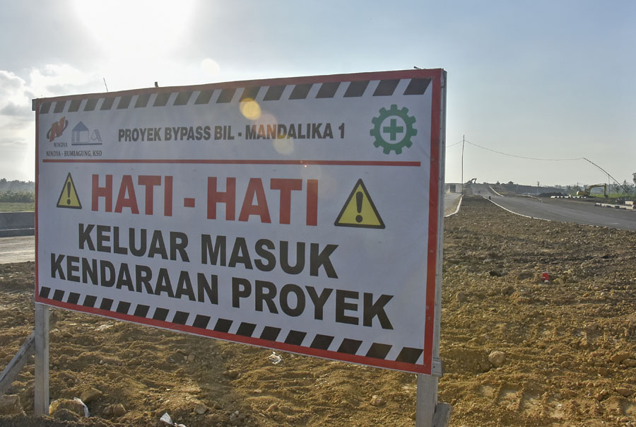 Pembangunan Jalan Bypass BIL Menuju Kawasan Mandalika