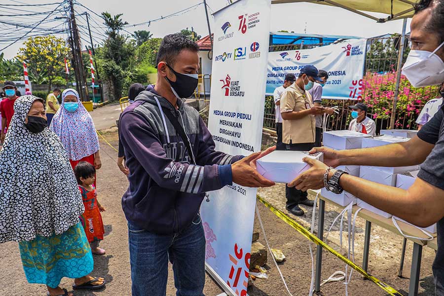 Media Group Berbagi Dalam HUT Kemerdekaan RI 