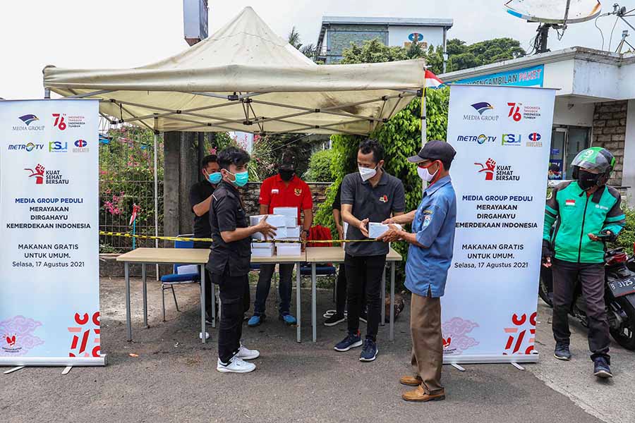 Media Group Berbagi Dalam HUT Kemerdekaan RI 