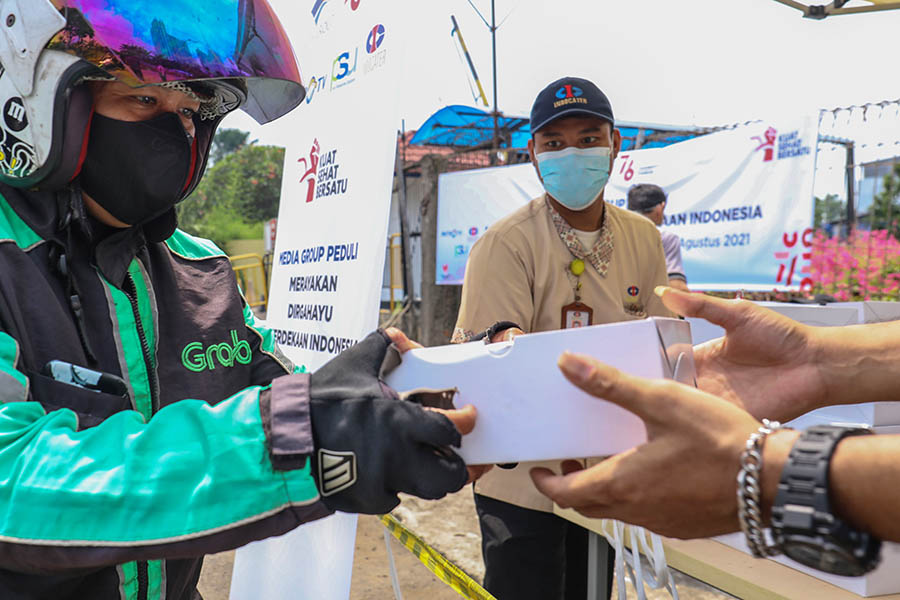 Media Group Berbagi Dalam HUT Kemerdekaan RI 