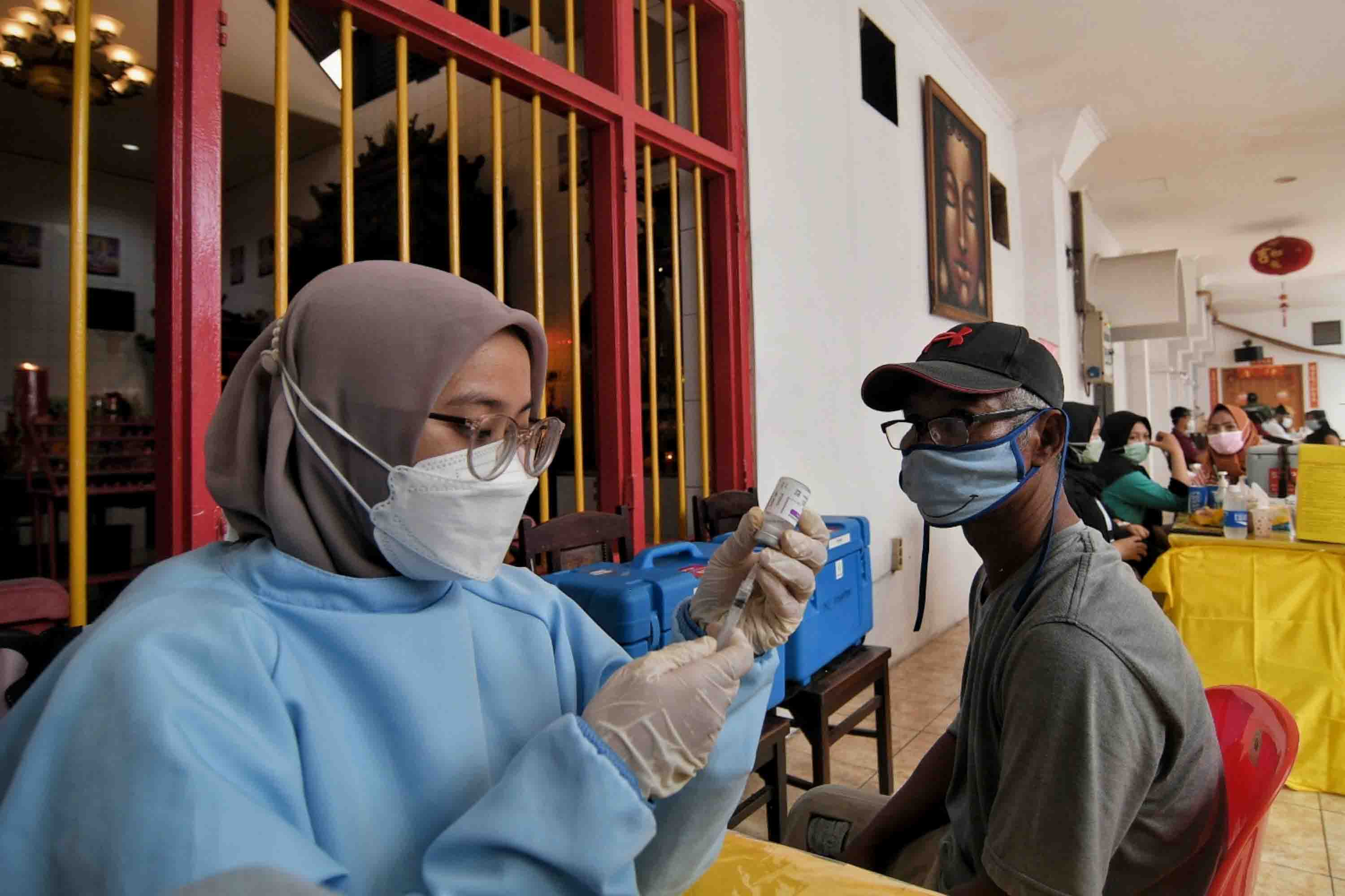 Vaksinasi Covid-19 DKI Jakarta Melebihi Target