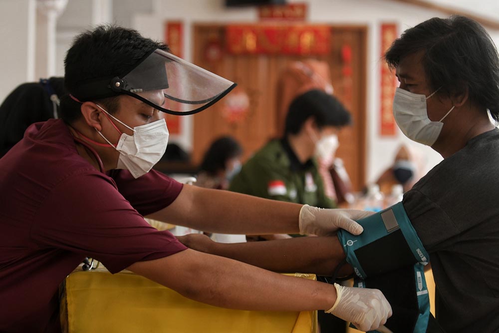 Vaksinasi Covid-19 DKI Jakarta Melebihi Target