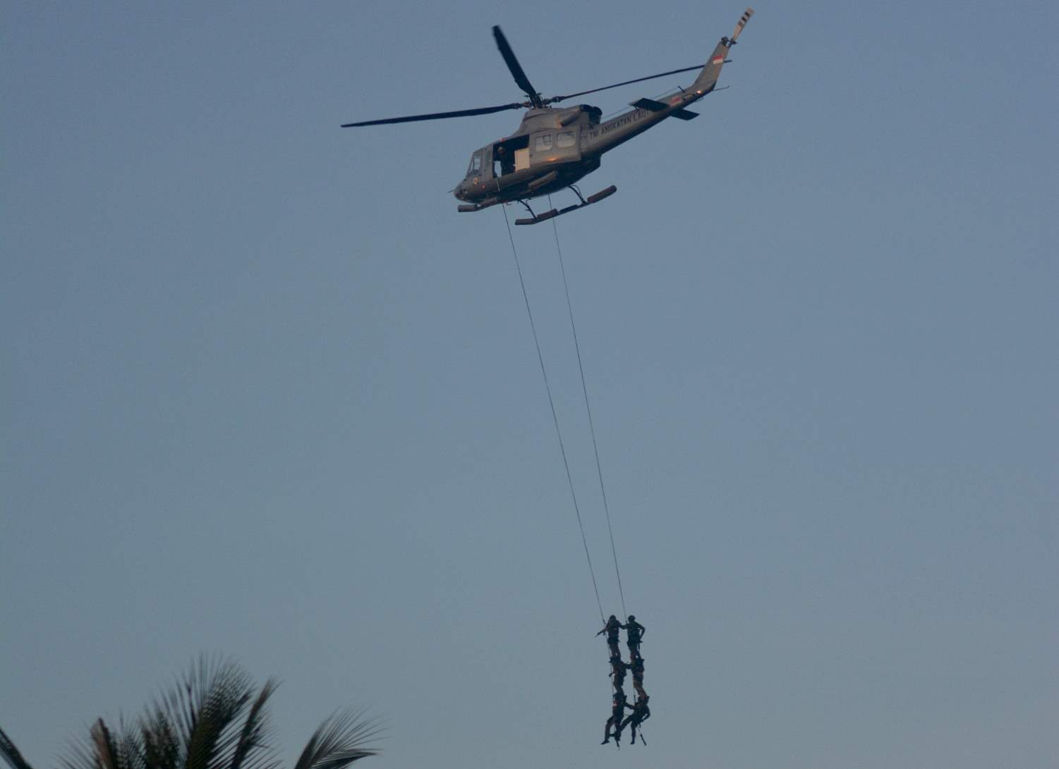 Latihan Operasi Dukungan Pasukan Khusus Gabungan