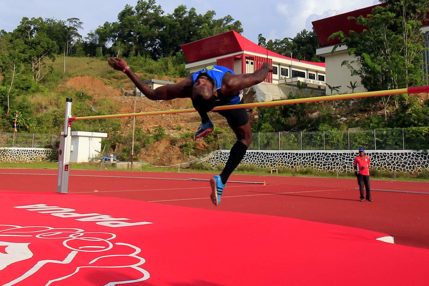 Latihan Cabor Atletik Papua