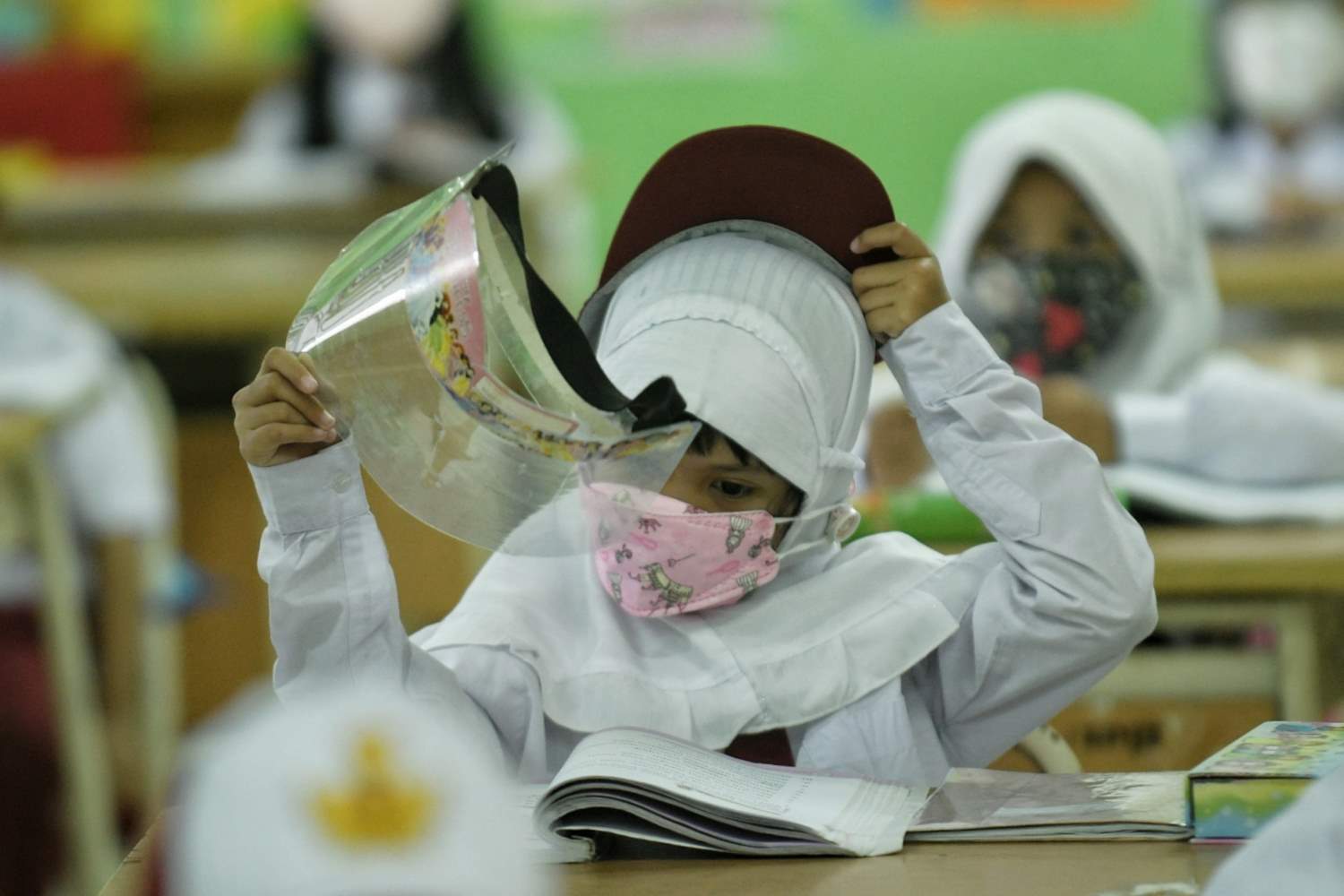 Hari Pertama Pembelajaran Tatap Muka di Jakarta