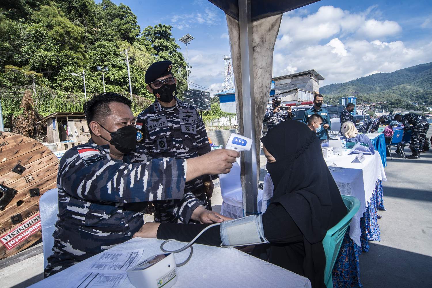 Serbuan Vaksin KRI Dewa Suci