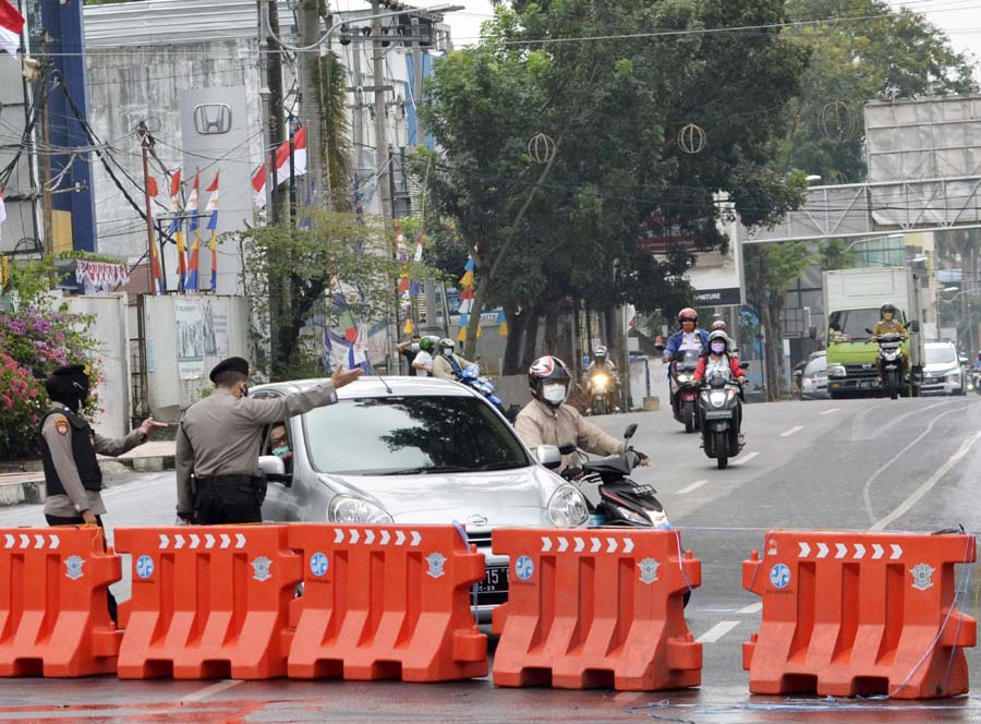Perpanjangan PPKM Level 4 di Bandar Lampung