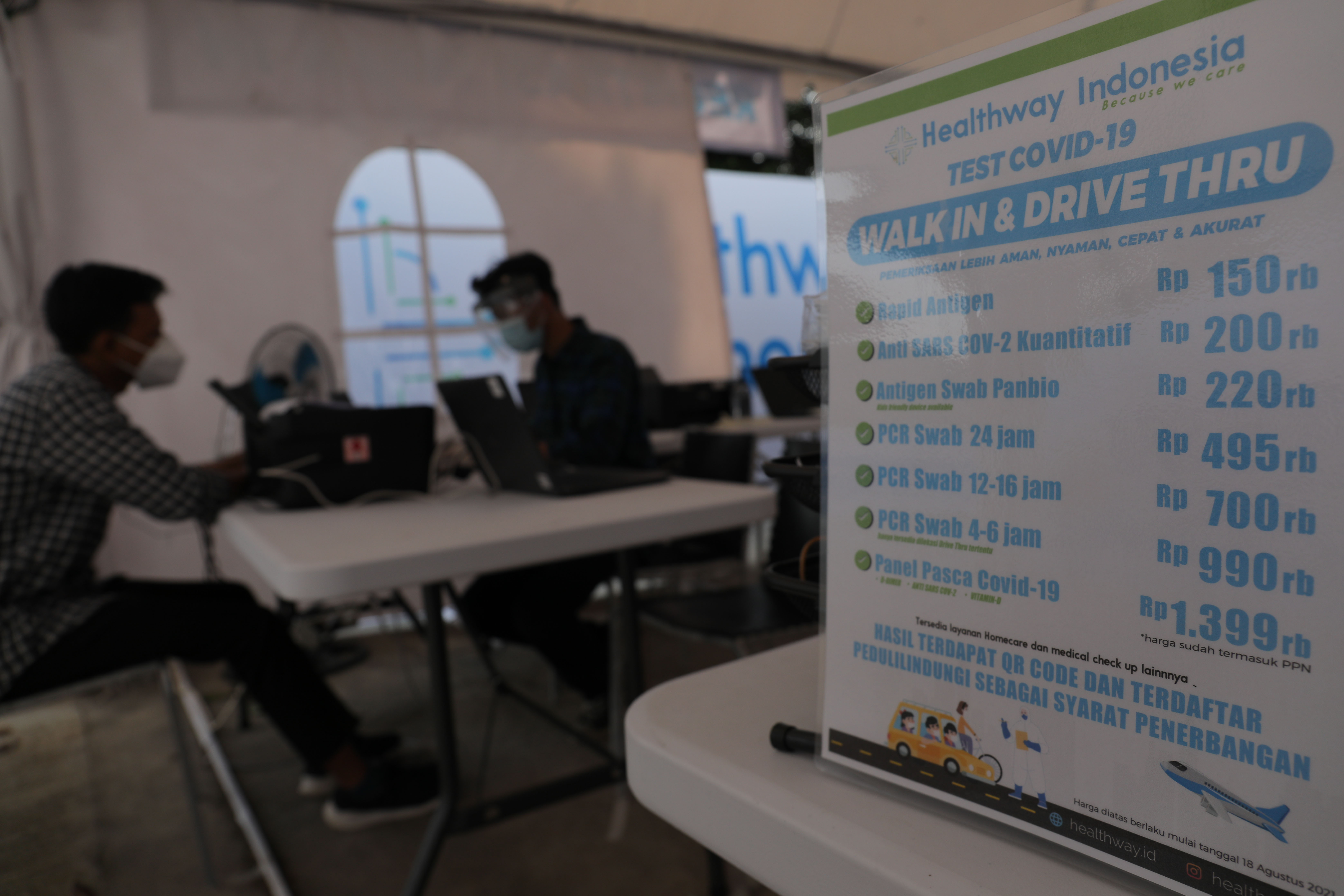 Harga Tes Swab PCR Turun Menjadi Rp495 Ribu