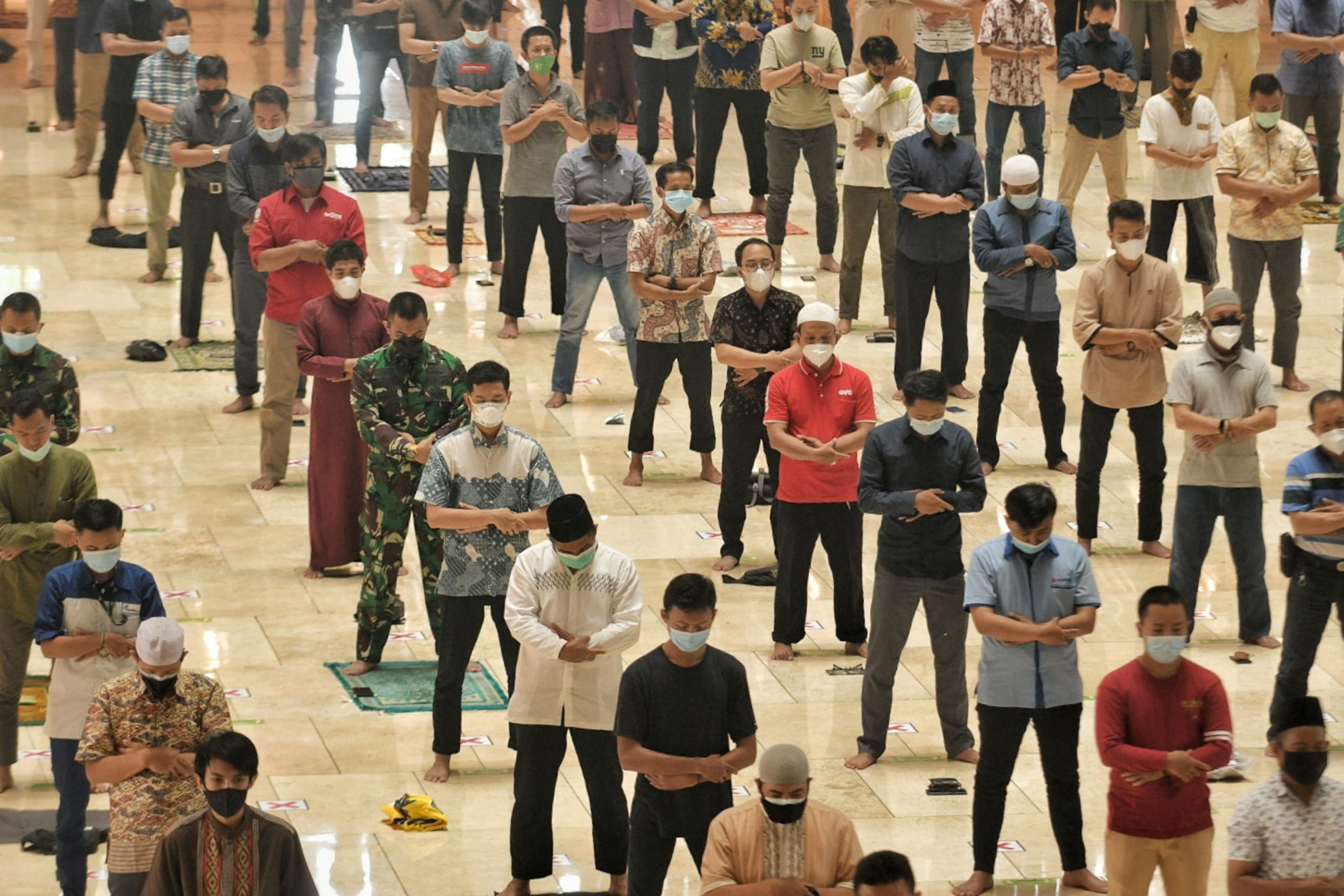 Masjid Istiqlal Kembai Melaksanakan Ibadah Salat Jumat