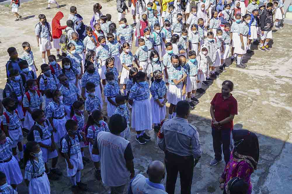 Pembelajaran Tatap Muka Terbatas di Sorong