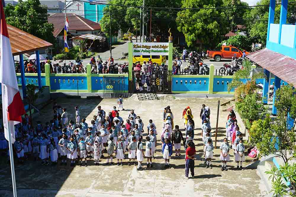 Pembelajaran Tatap Muka Terbatas di Sorong