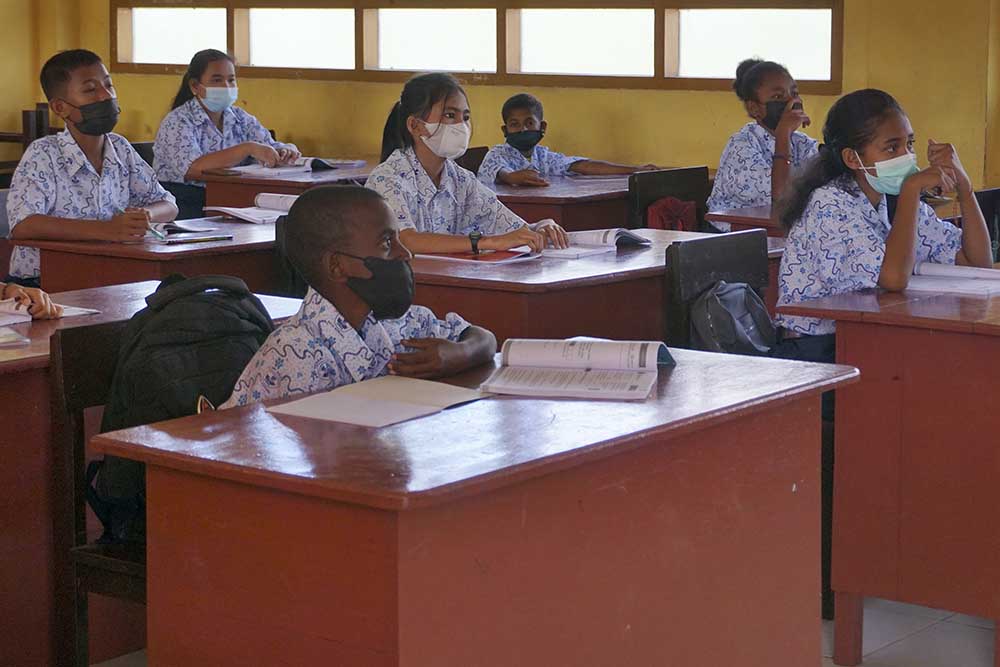 Pembelajaran Tatap Muka Terbatas di Sorong