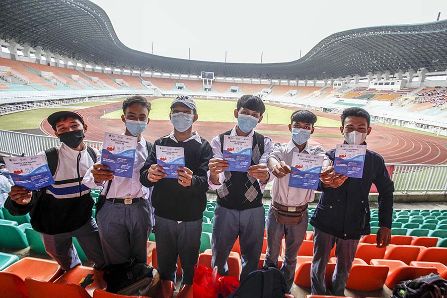 Capaian Vaksinasi Usia 12-18 Tahun Mencapai 2,3 Juta Anak