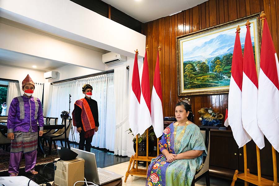 Wakil Ketua MPR Ikuti Upacara Kemerdekaan di Istana Secara Virtual 