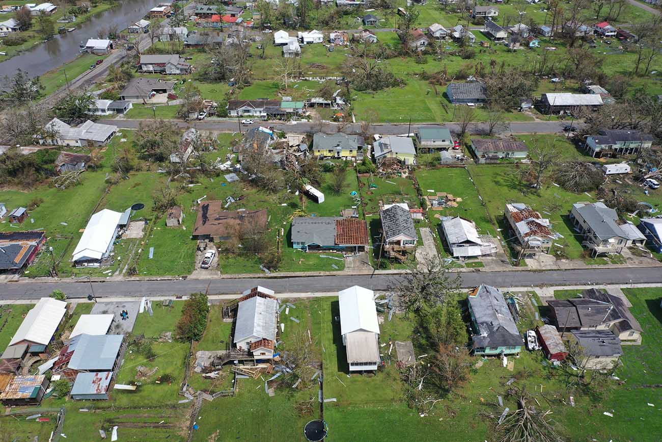 Dampak Kerusakan Badai Ida di AS
