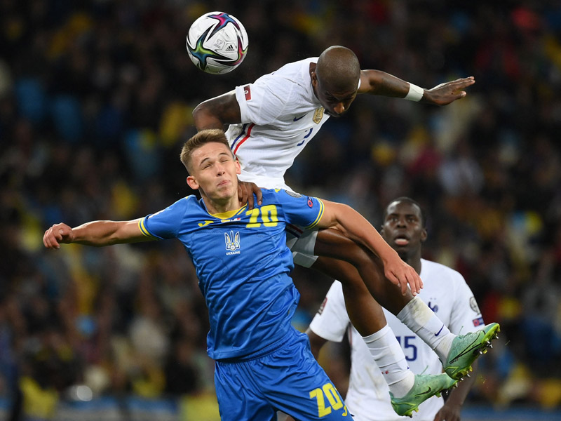 Les Bleus Ditahan Imbang Ukraina