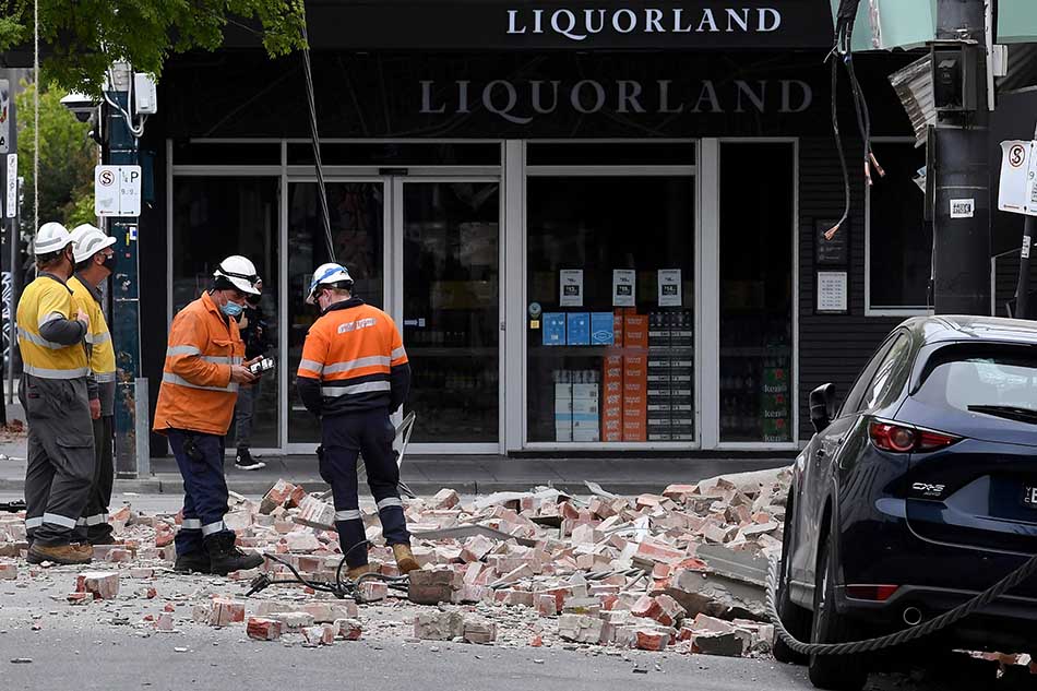 Gempa Bermagnitudo 6,0  Guncang Melbourne 