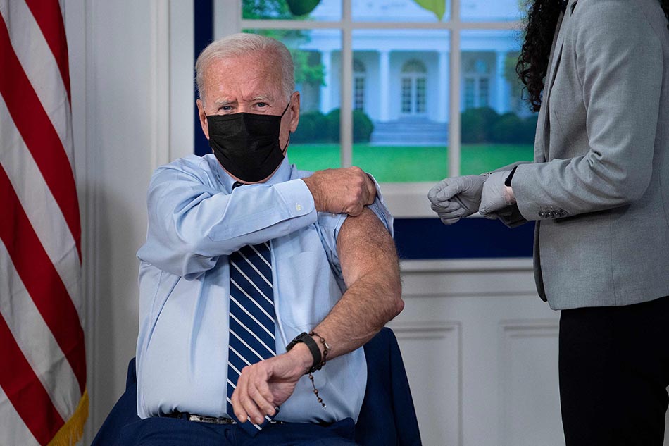 Biden Terima Suntikan Booster Covid-19