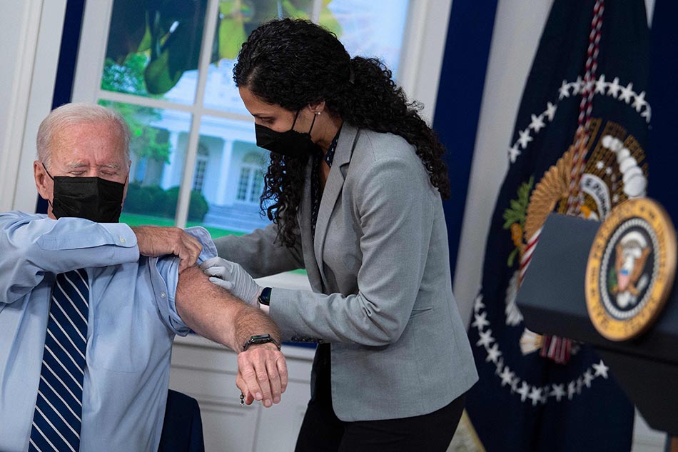 Biden Terima Suntikan Booster Covid-19