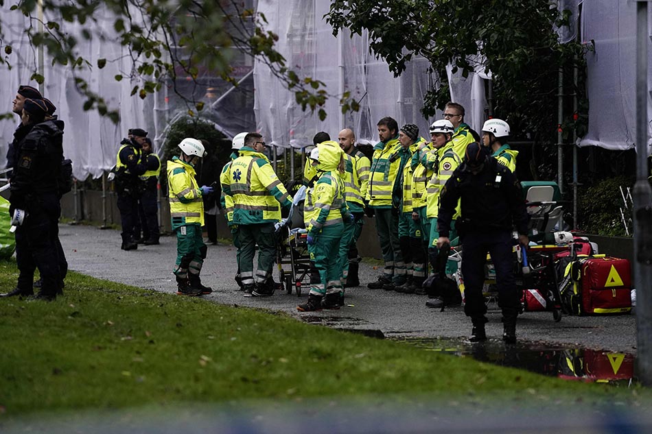 Ledakan di Gothenburg Swedia