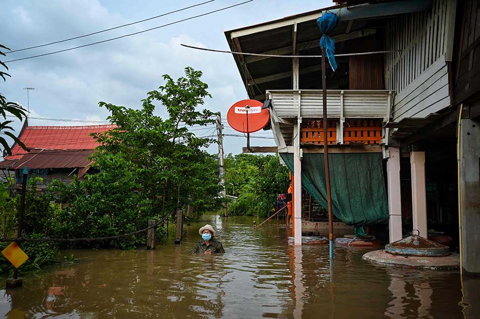  Banjir Thailand Tewaskan 6 Orang, 70 Ribu Rumah Terendam