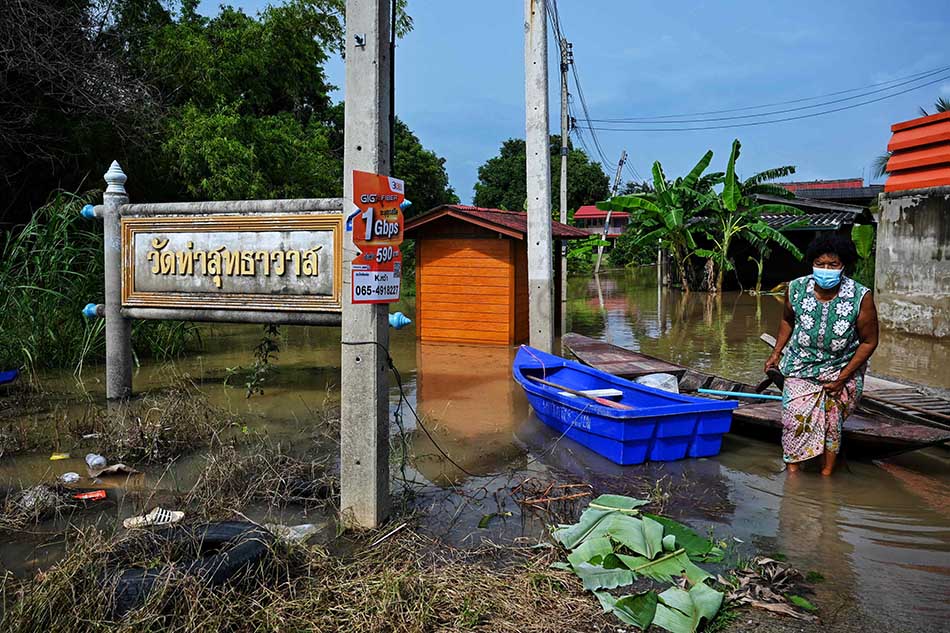 Banjir Thailand Tewaskan 6 Orang, 70 Ribu Rumah Terendam