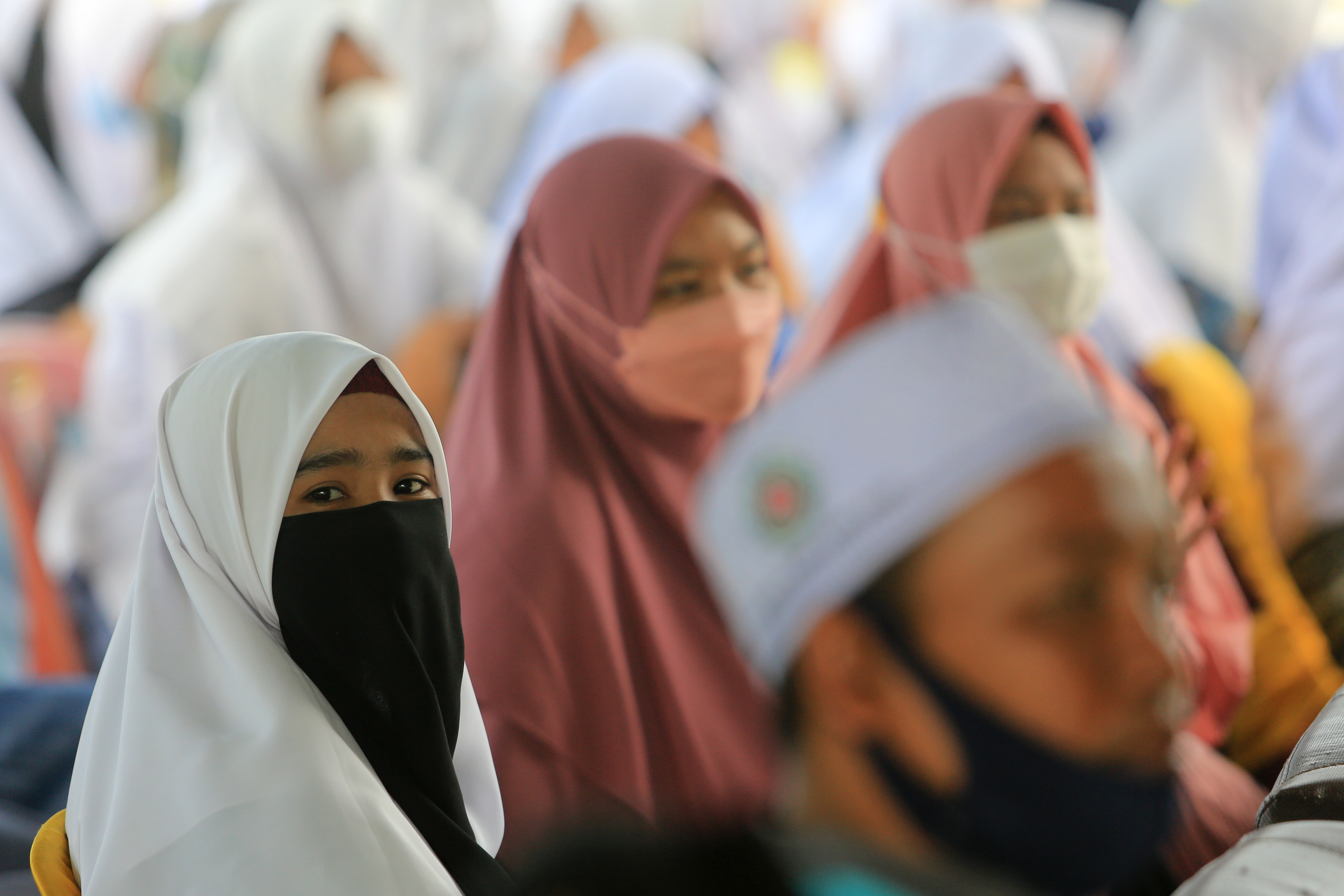 Vaksinasi Santri dan Tengku Dayah di Aceh